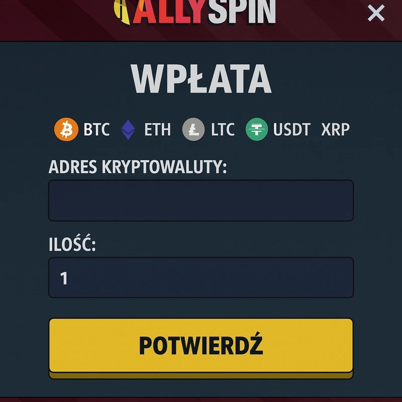 allyspin crypto page
