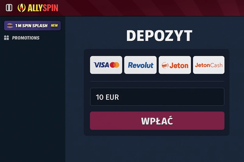 allyspin deposit page